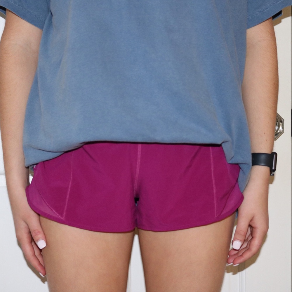 Pink Lululemon Athletics Shorts